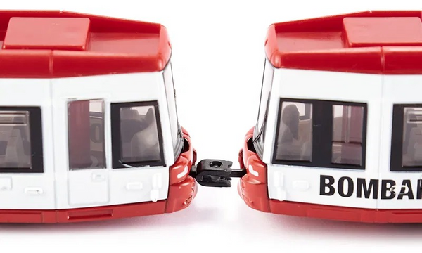 Siku Super 1/87 Scale Bombardier Tram Model