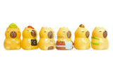 2 Inches Squishy Capybara Figures in Assorted Styles (6 per order)