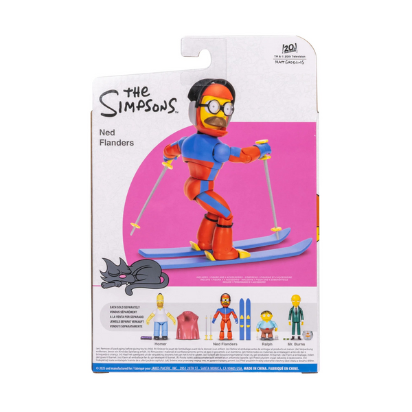 Stupid Sexy Flanders 5 inch Action Figure Jakks Pacific Simpsons Wave 6