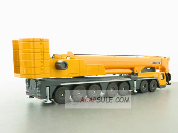 Siku 1/87 HO Scale Diecast Liebherr Mobile Crane with Telescopic Crane and working parts