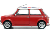 Solido Red with Union Jack BMW Mini Cooper 1.3i Sport Pack 1/18 Scale Diecast Model