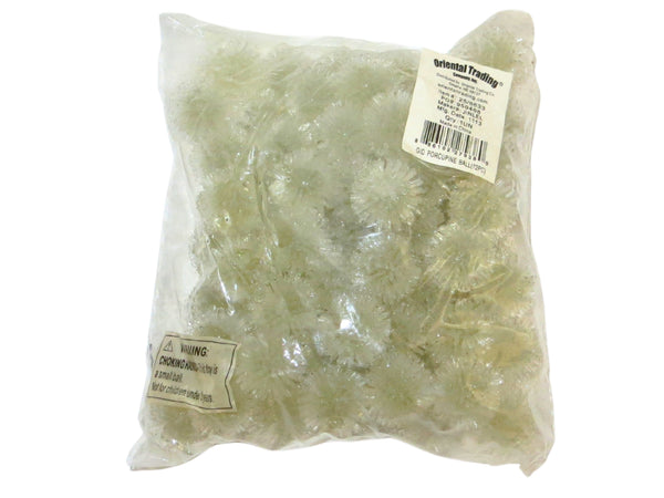 Tiny Glow in the Dark Porcupine Balls 72 Per Order