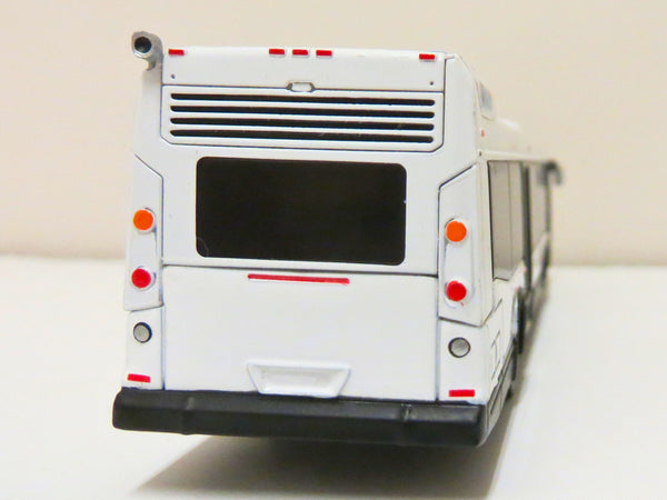 White No Livery- 1/87 Scale Nova Bus LFS Transit Bus Diecast Model (For Customization)