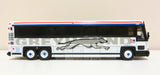 Greyhound Shadow Livery - 1/87 Scale MCI D4000 Diecast Model Bus