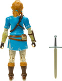 Zelda, Breath of the Wild: Link 5-Inch tall Action Figure with Soldier's Broadsword