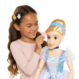 Disney Princess Cinderella My Size Doll 32” Tall & Poseable, With Hair Brush and accessories (Copy)