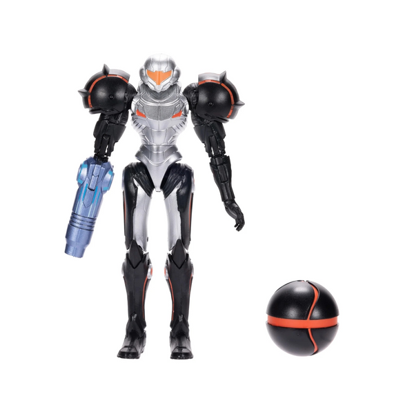 Nintendo Metroid Samus in Phazon Suit 5 Inch tall Action Figure with Morph Ball