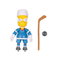 The Simpsons Jakks Pacific Bart Hockey Star 3.75 inch Action Figure