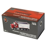 Diecast Master 1/50 Scale Intl HX620 Tandem with Pusher Axle Dump Truck