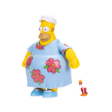 King-Size Homer Deluxe Action Figure with Drinking Bird from The Simpsons by Jakks Pacific