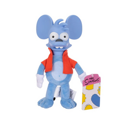 The Simpsons Itchy Plush Features Soft Fabric Body with Sculpted Head 9 Inches tall Officially Licensed