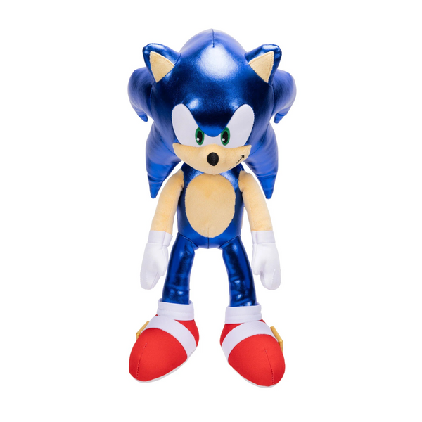 Sonic The Hedgehog 35th Anniversary Sonic 16 Inch Collector's Plush Metallic Blue