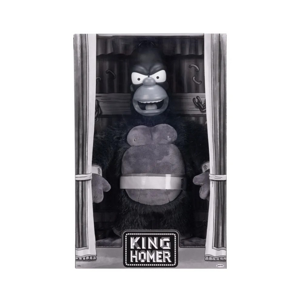 King Homer Premium Soft Plush Figure 16 inch Tall