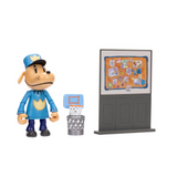 Dog Man with Pin Board 5 Inch Articulated Figure Wave 3 by Jakks Pacific