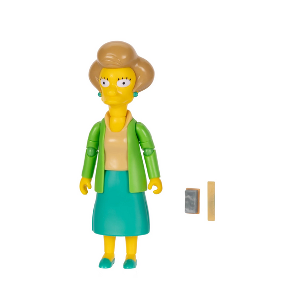 The Simpsons Jakks Pacific Edna Krabapple 5 inch Action Figure