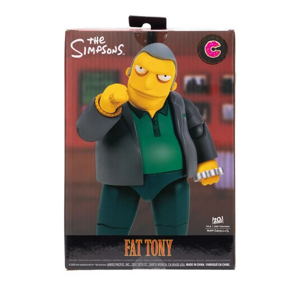 Fat Tony with "Brass" Knuckles 5 Inch Action Figure by Jakks Pacific Simpsons