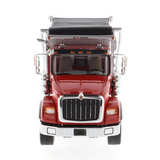 Diecast Master 1/50 Scale Intl HX620 Tandem with Pusher Axle Dump Truck
