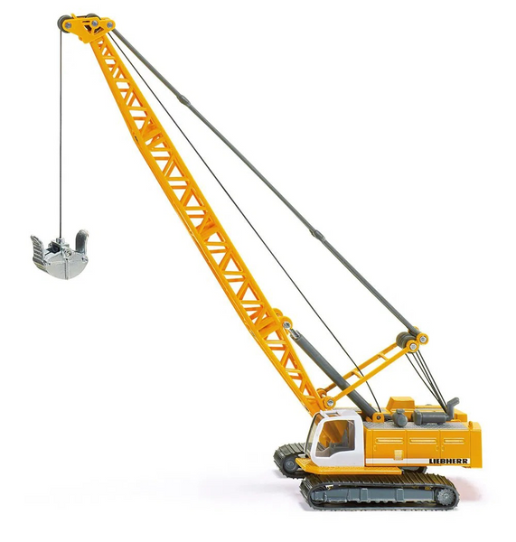 Siku 1/87 HO Scale Diecast Liebherr Cable Excavator
