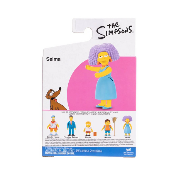 The Simpsons Jakks Pacific Selma Bouvier 2.5-inch Figure