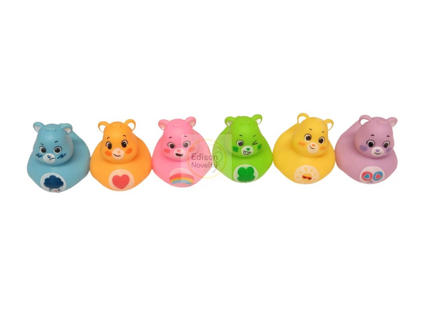 Care Bear Rubber Duckies Set of 6