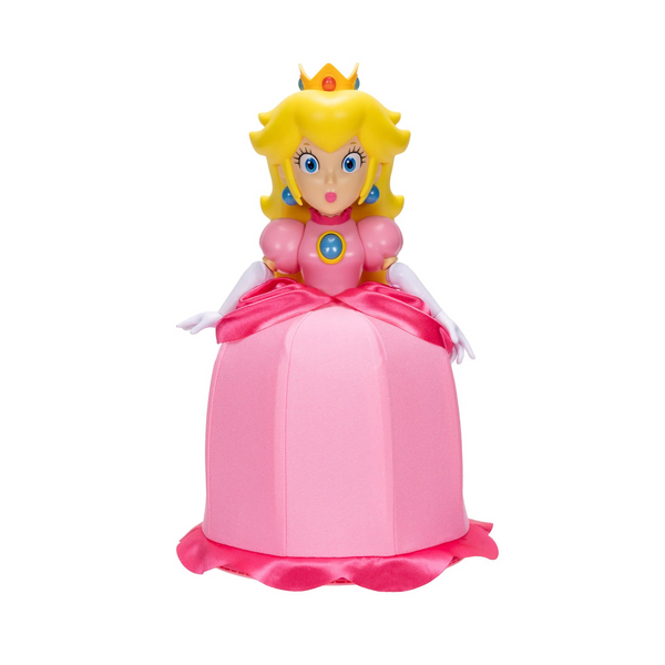 Nintendo 14 inches Yours Truly, Princess Peach with 25+ Video Game Quotes, Sounds, and Music!