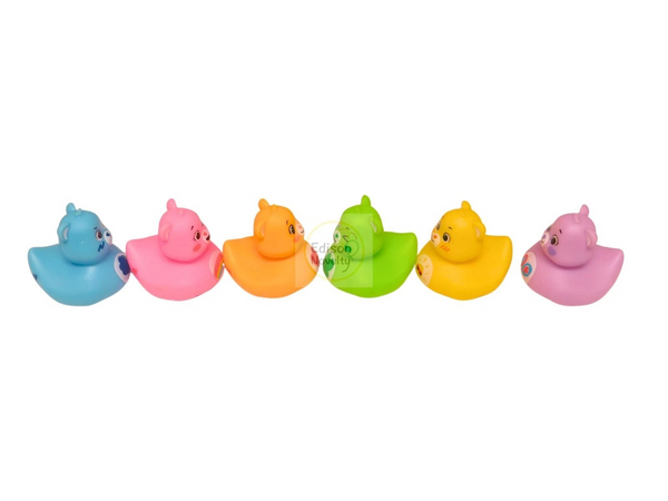 Care Bear Rubber Duckies Set of 6