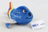Southwest Airlines Heart Airplane Plush with NO Sound