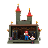 Jakks Pacific 2.5in Super Mario Deluxe Wonder Bowser Jr. Castle Battle Playset