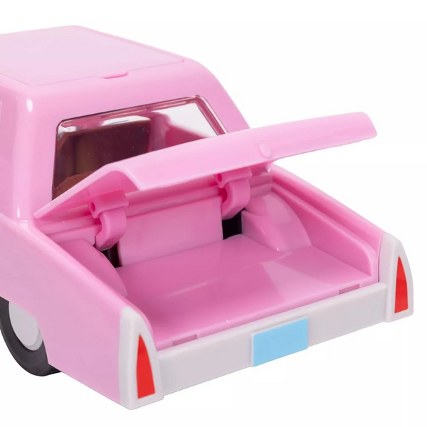 The Simpsons Family with Sedan Playset with 2.5" Figures by Jakks Pacific