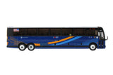 New York City MTA Route SIM3 Prevost X3-45 in 1/87 Scale Diecast Model