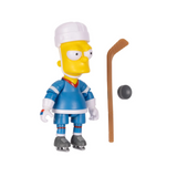 The Simpsons Jakks Pacific Bart Hockey Star 3.75 inch Action Figure