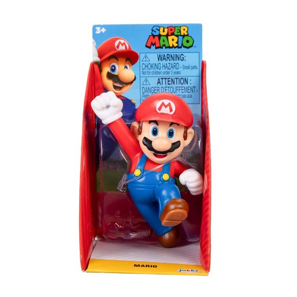 Super Mario 2.5'' Checklane Figures Super Mario Jumping Figure