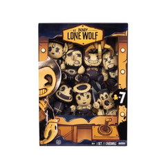 Bendy and The Ink Machine 3.5" Pancake Mini-Plush in Crane Game Package, Includes 7 Different Characters