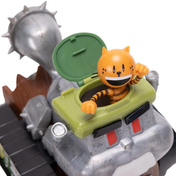 Jakks Pacific Dog Man Squirrel Shooter vehicle with 2 Figures