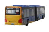 New York City MTA Articulated Bus Small Version 6 Inches long (Blue & Gold)