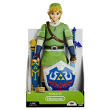 Deluxe 20 Inch Zelda Link Figure with iconic shield, sword, and sheath