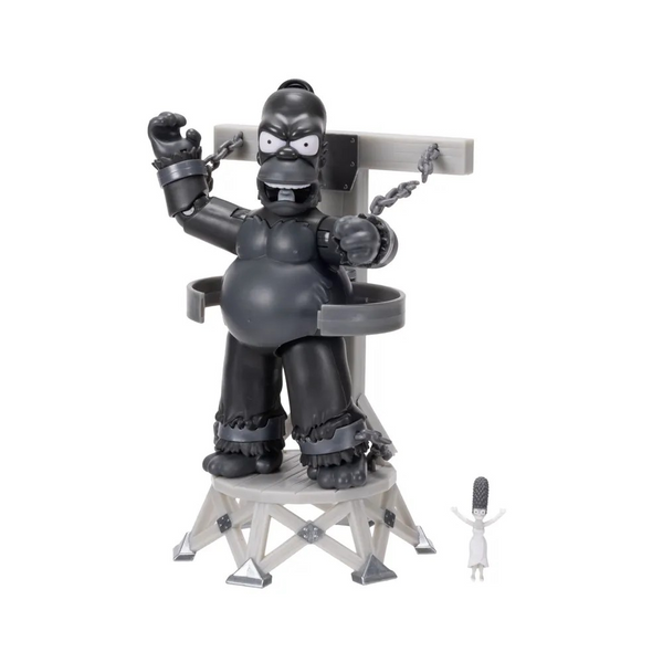 King Homer Premium Action Figure with Mini Marge from The Simpsons by Jakks Pacific