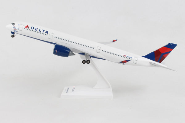 Skymarks SKR1078 Delta Airlines Airbus A350 1/200 Scale Plane with Stand & Gears N502DN