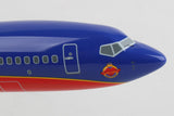 Southwest Colleen Barrett N872CB Boeing 737 Max 8 in Canyon Blue Livery 1/130 Scale Model with Stand by Skymarks