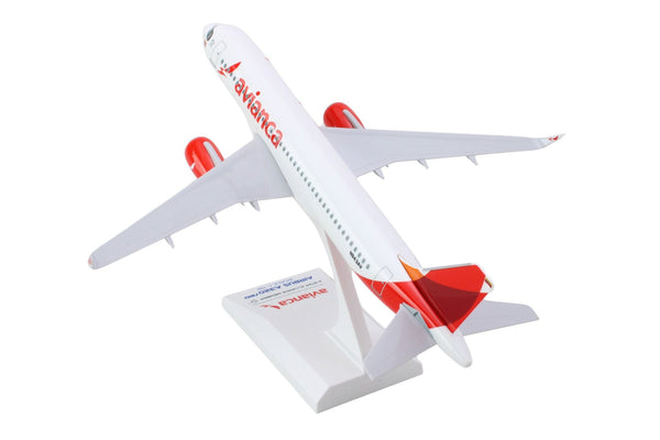 Skymarks Model Avianca Airbus A320 Neo 1/150 Scale Plane with Stand N943AV