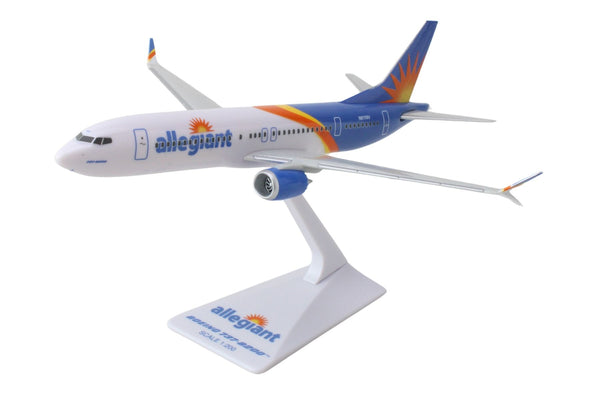 Skymarks Lite Allegiant Air Boeing 737-8200 1/200 Scale Model with Stand N811NV