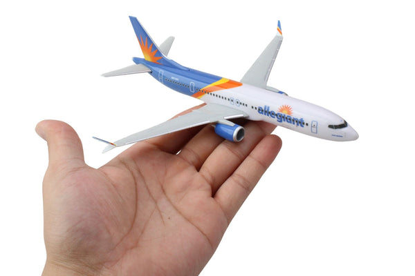 Skymarks Lite Allegiant Air Boeing 737-8200 1/200 Scale Model with Stand N811NV