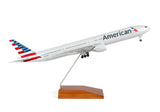 Skymarks SKR5041 American Airline 777-300ER 1/200 Scale with Wood Stand & Gears
