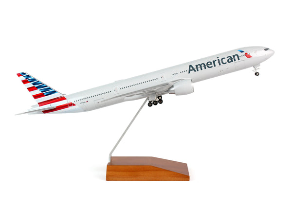 Skymarks SKR5041 American Airline 777-300ER 1/200 Scale with Wood Stand & Gears