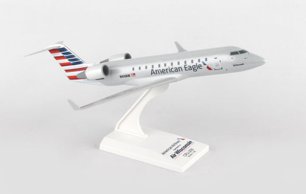 Skymarks American Eagle Air Wisconsin CRJ200 1/100 Scale with Stand N450AW