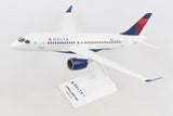 skymarks Delta Airlines Bombardier CS 100 1/100 Scale Plane with Stand SKR914