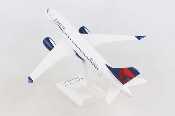 skymarks Delta Airlines Bombardier CS 100 1/100 Scale Plane with Stand SKR914