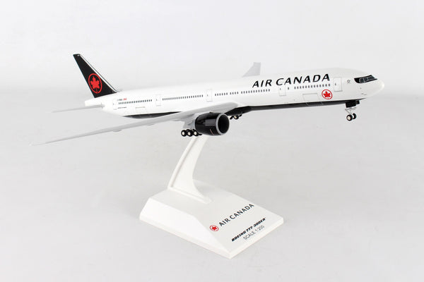 Skymarks Air Canada 777-300er 1/200 Scale with Stand & Gears C-FKAU