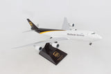 Skymarks Model UPS 747-8F 1/200 Scale Plane with Stand and Gears N606UP