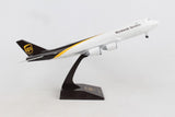 Skymarks Model UPS 747-8F 1/200 Scale Plane with Stand and Gears N606UP
